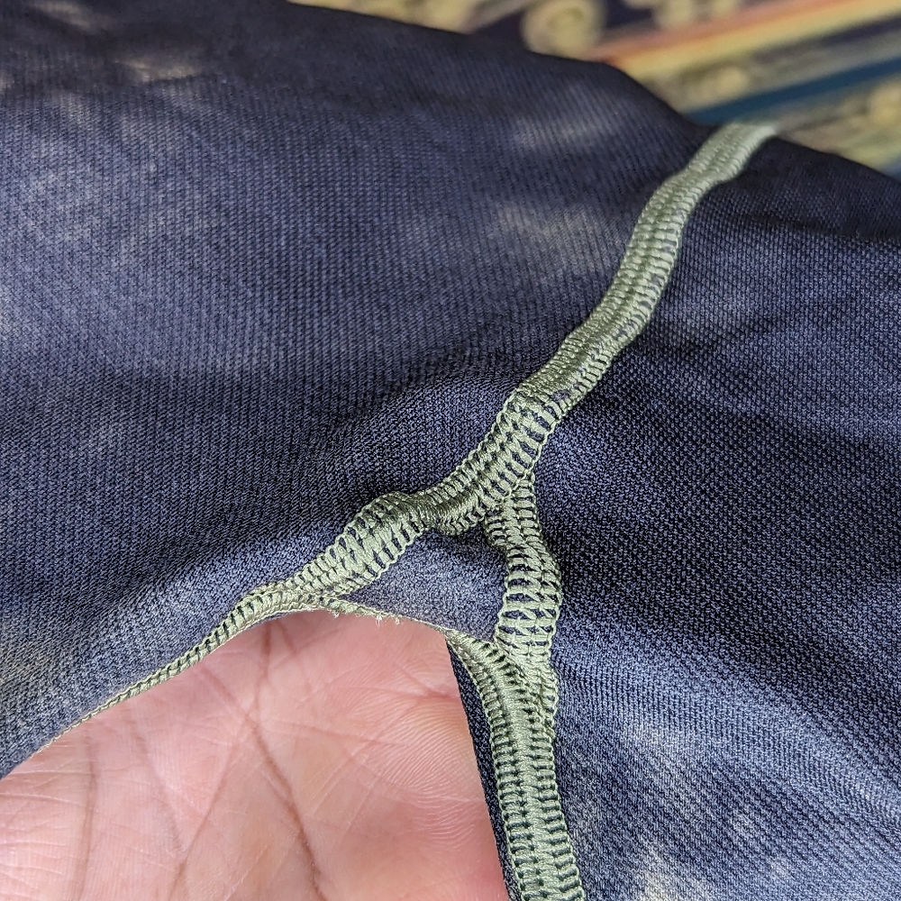 Good American Tie Dye Seamless Leggings in Agave Size 1/2 - Picture 7 of 9